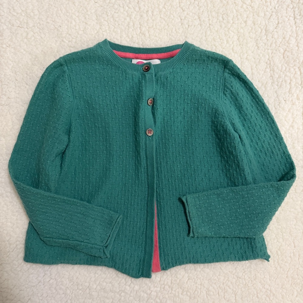 Mini Boden Pointelle Cardigan